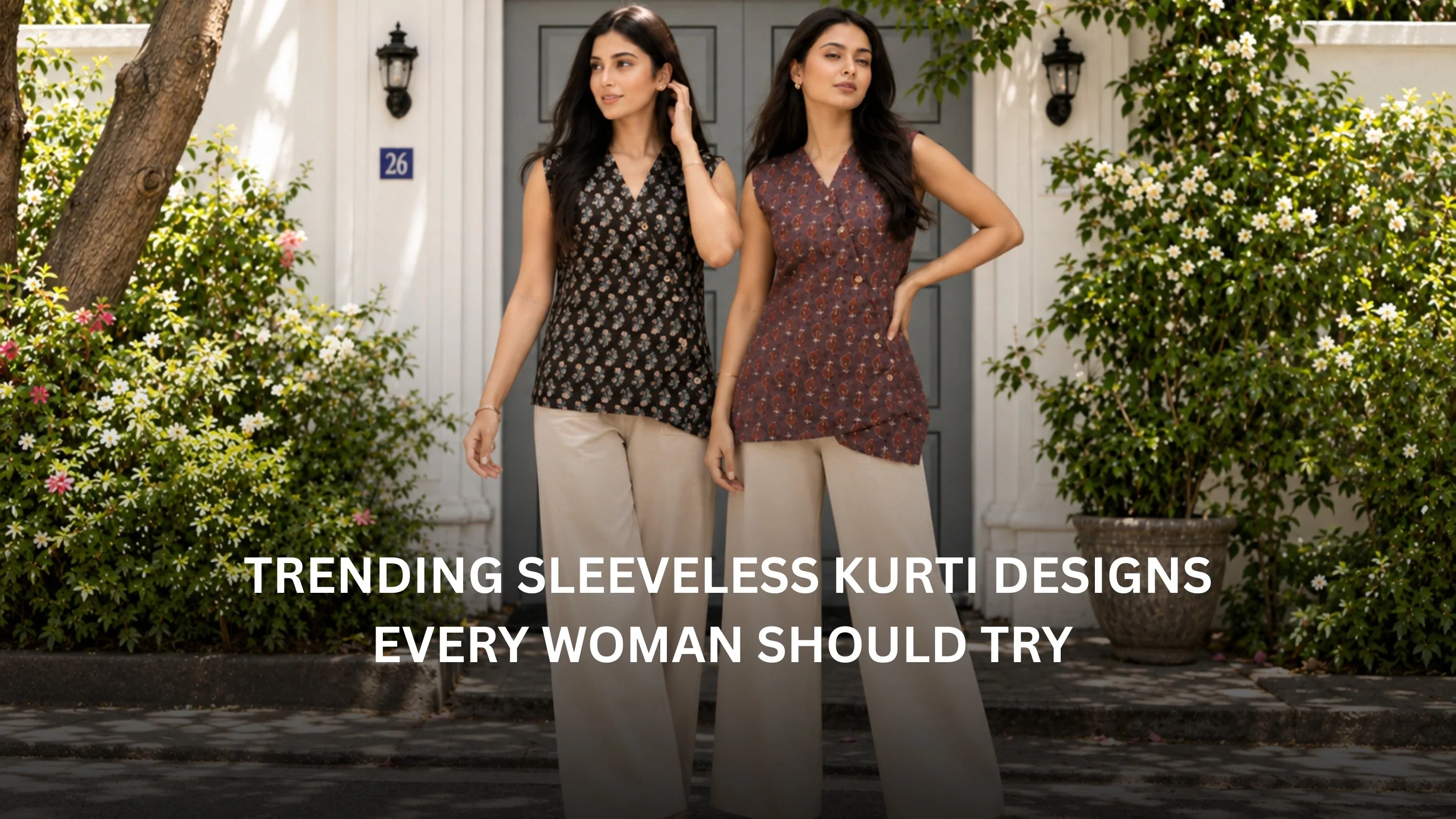 Trending Sleeveless Kurti Designs Every Woman Should Try
