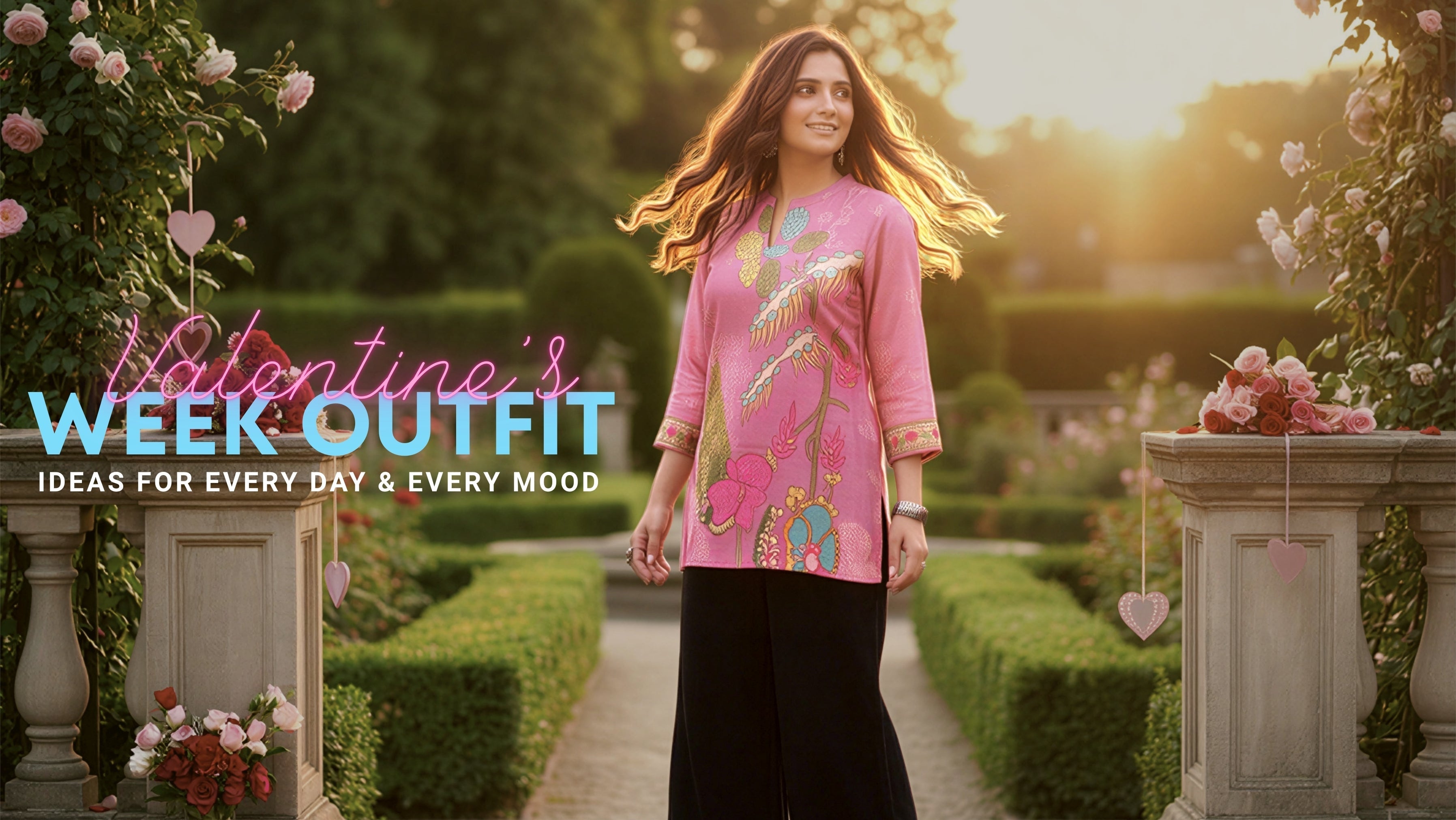 valentine's week outfit idea 