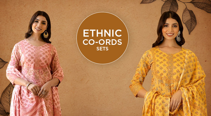 Elevate Your Wardrobe with Ethnic Co-ord Sets for Women