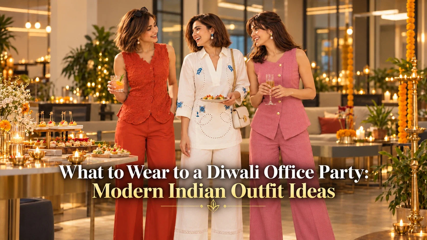 What to Wear to a Diwali Office Party: Modern Indian Outfit Ideas