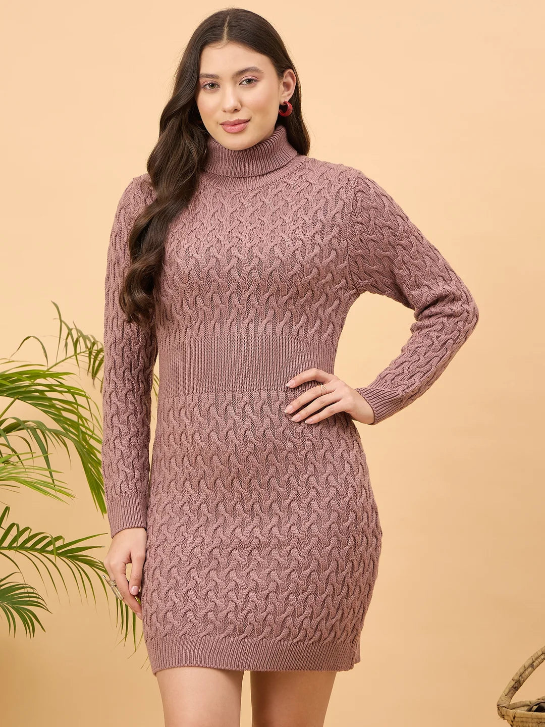Spink Women's Sweater Dress – Rose
