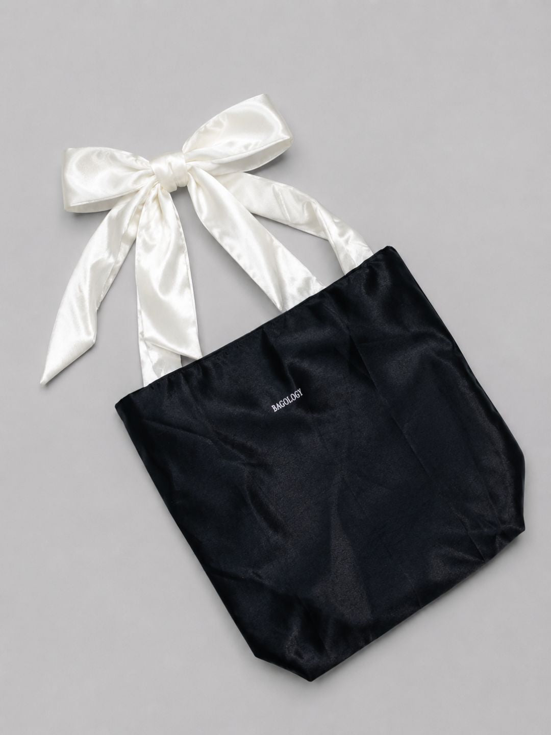 Bagology White Tie Me Knot Bag
