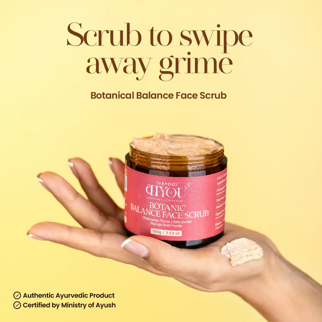 VaYou Botanic Balance Face Scrub