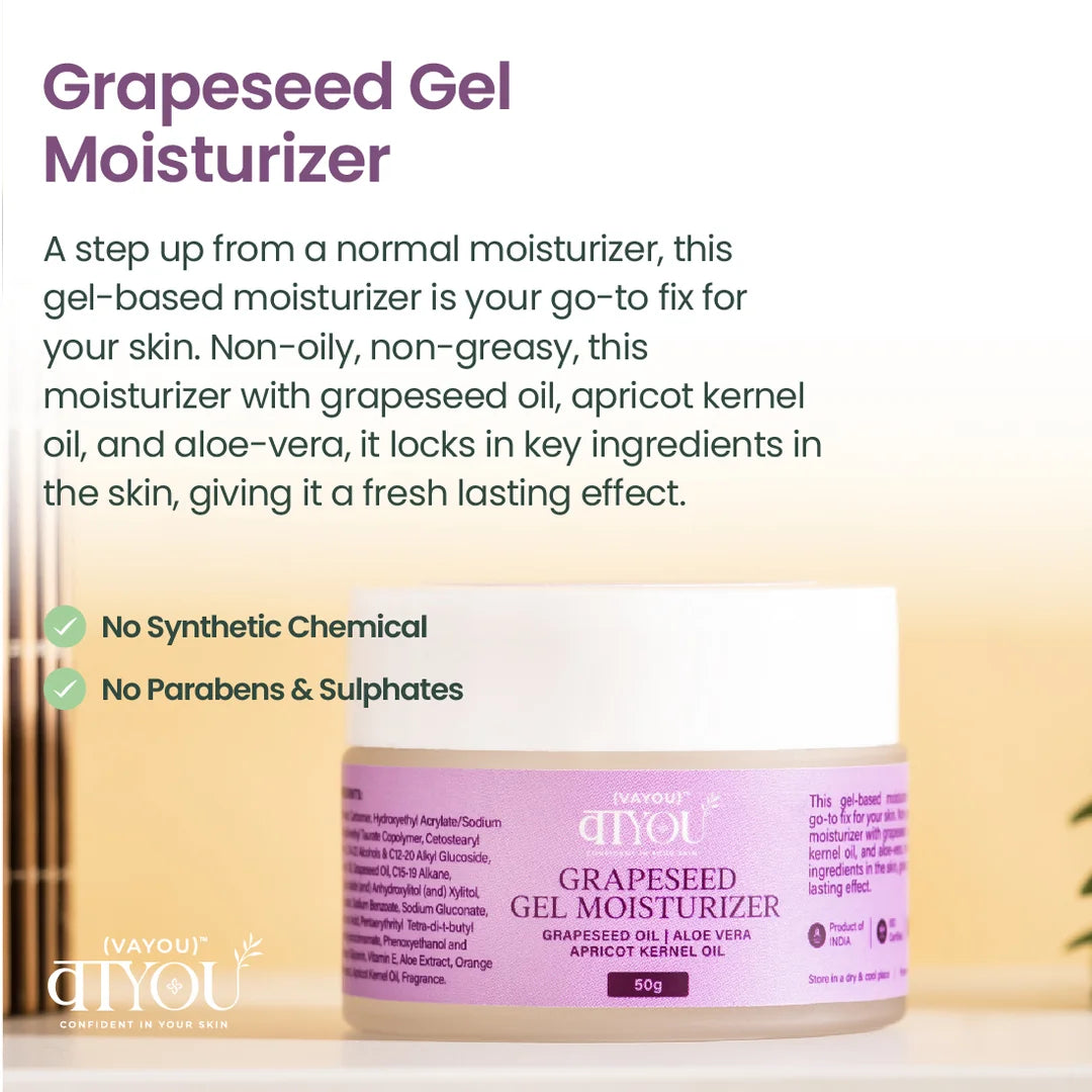 VaYou Grapeseed Gel Moisturizer