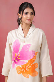 Designer white co-ord set for women online