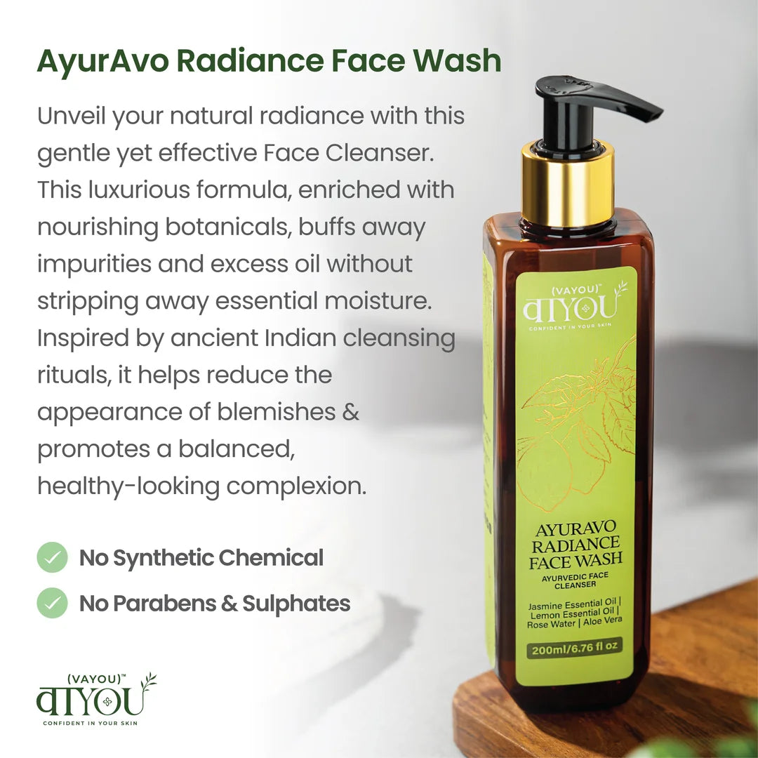 VaYou AyurAvo Radiance Face Wash
