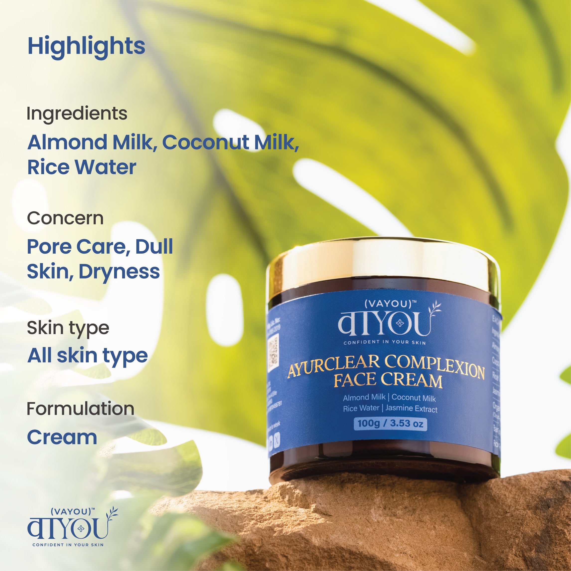 VaYou Ayur Clear Complexion Face Cream