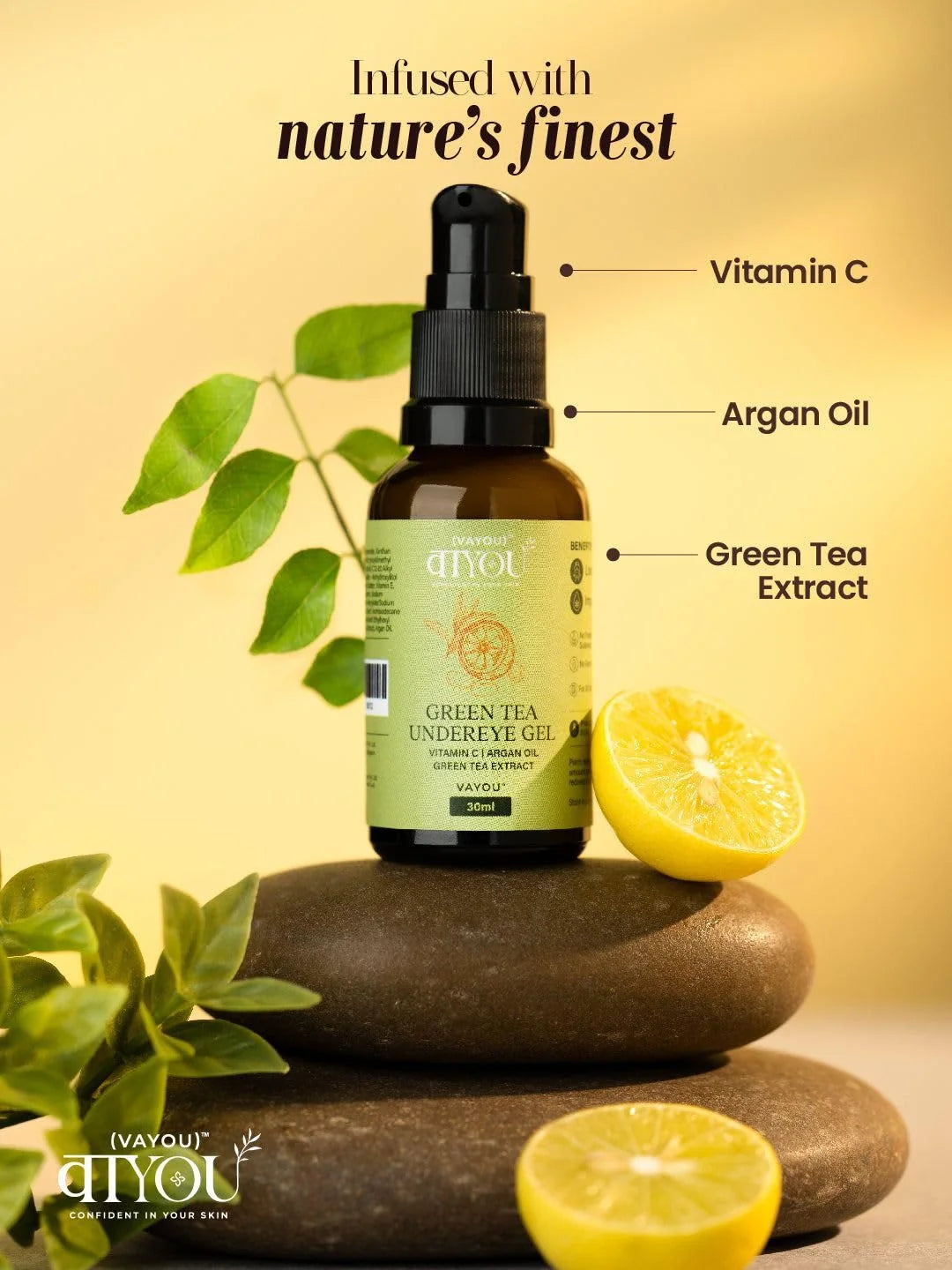 VaYou Green Tea Under Eye Gel
