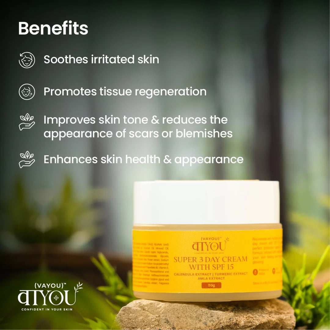 VaYou Super 3 Day Cream SPF 15