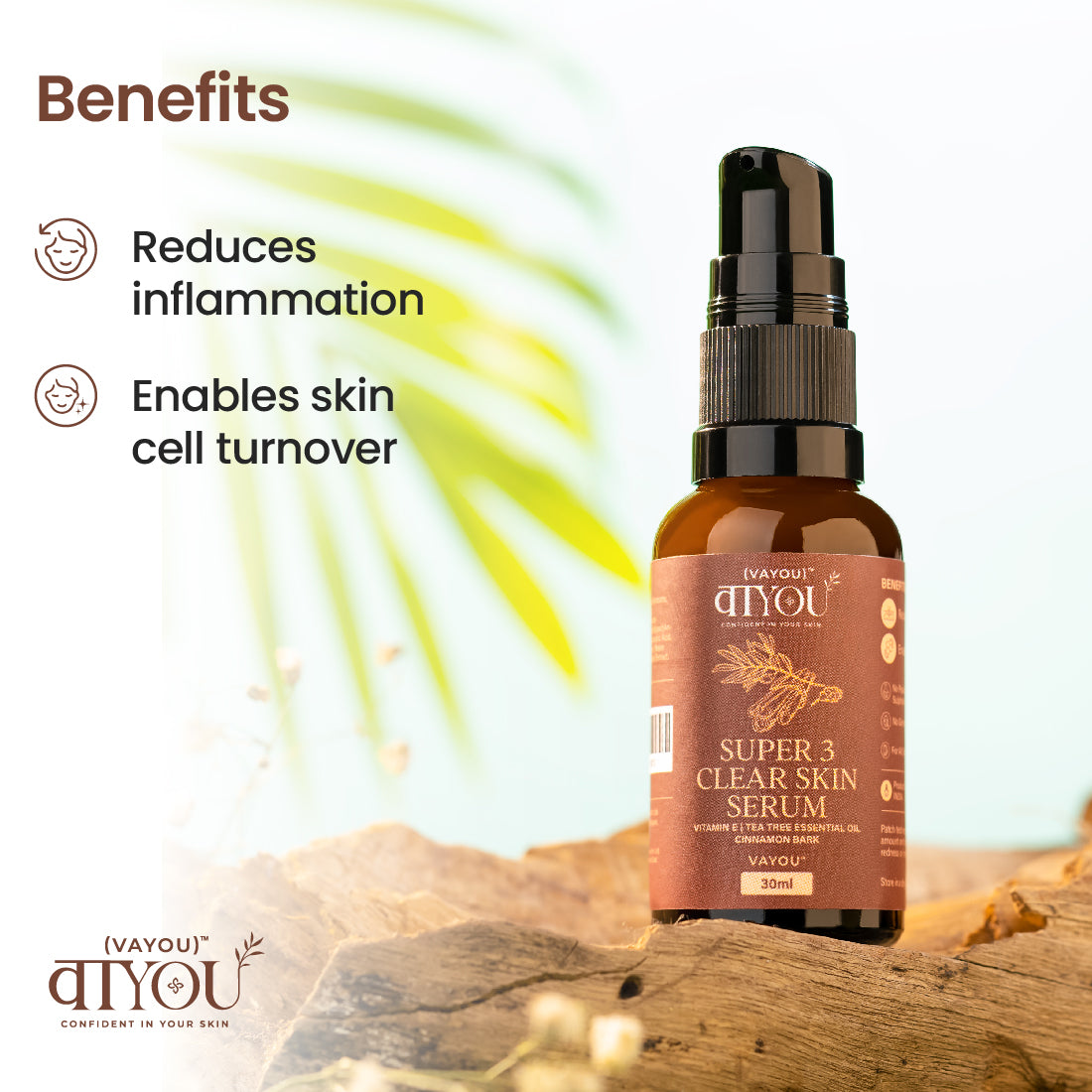 VaYou Super 3 Anti-Acne Clear Skin Serum