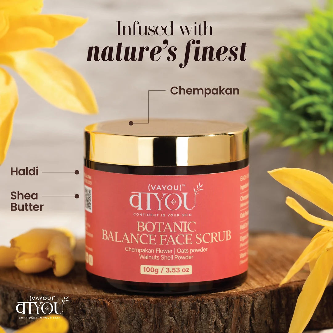 VaYou Botanic Balance Face Scrub