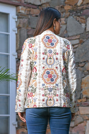 Falguni Cotton Embroidered Jacket