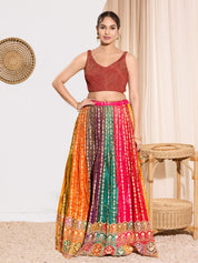 Designer Crush Tissue V Neck Blouse