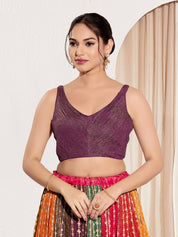 Designer Crush Tissue V Neck Blouse