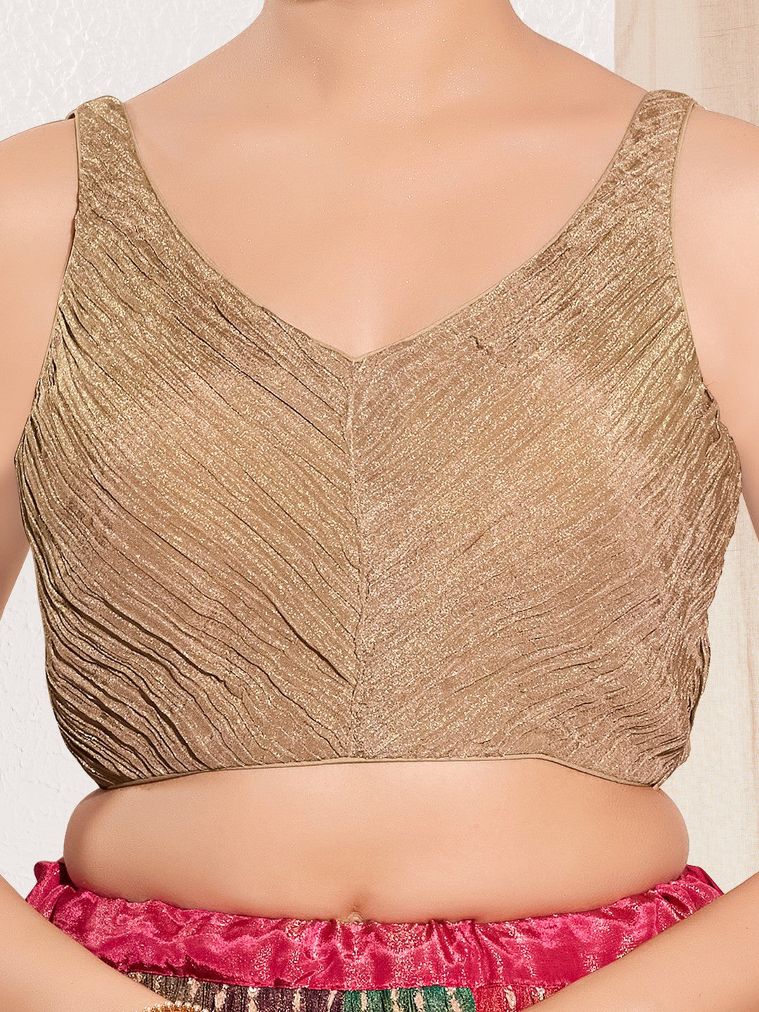 Designer Crush Tissue V Neck Blouse