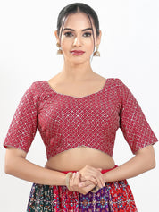 Red Pujo Special Blouse