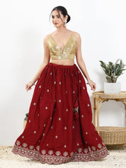 Sequence Spegetti Party Wear Blouse