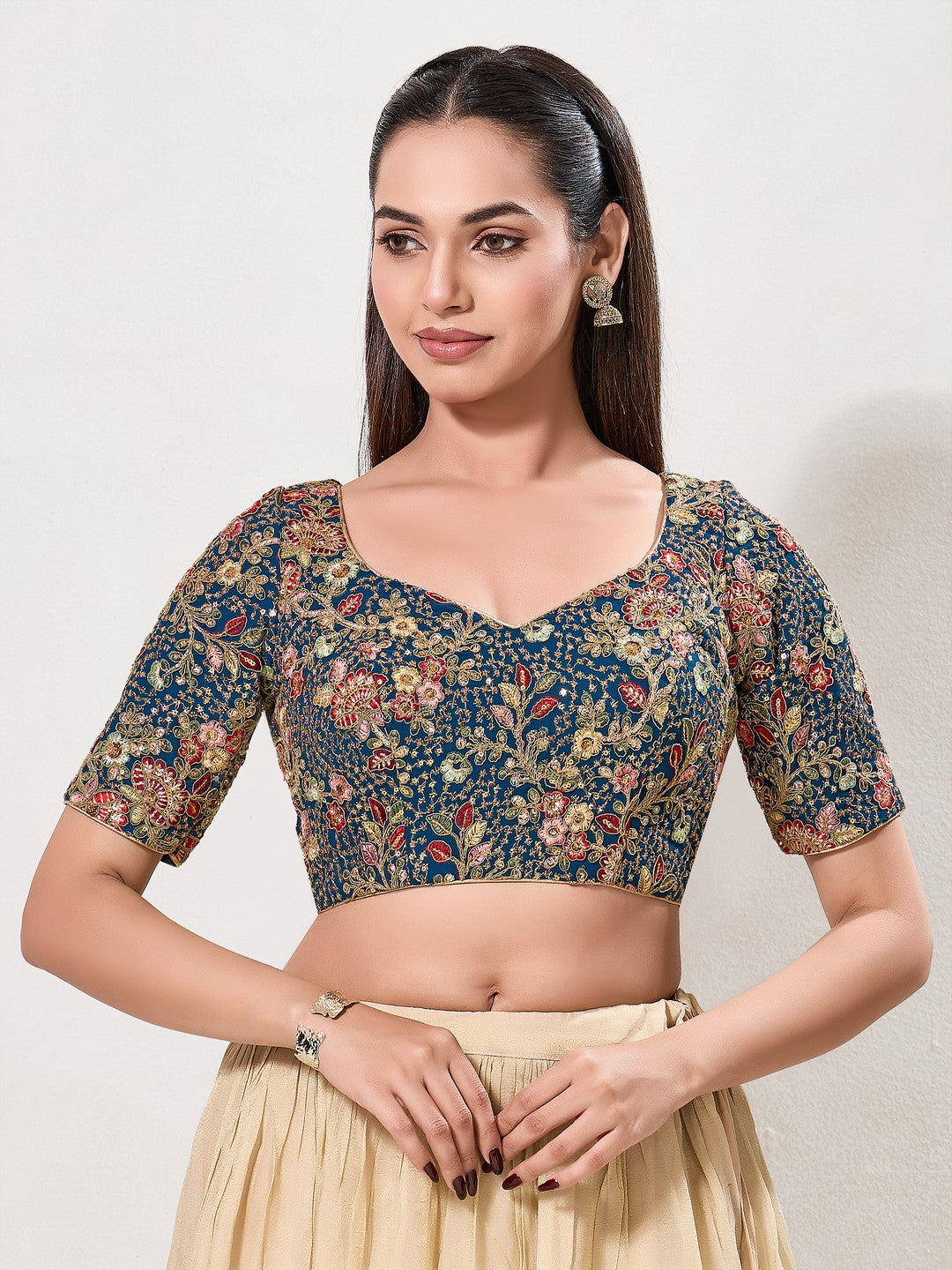 Festive Special Embroidered Blouse