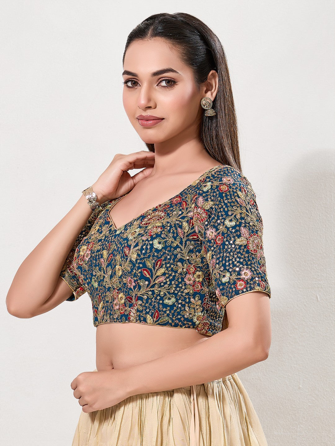 Festive Special Embroidered Blouse