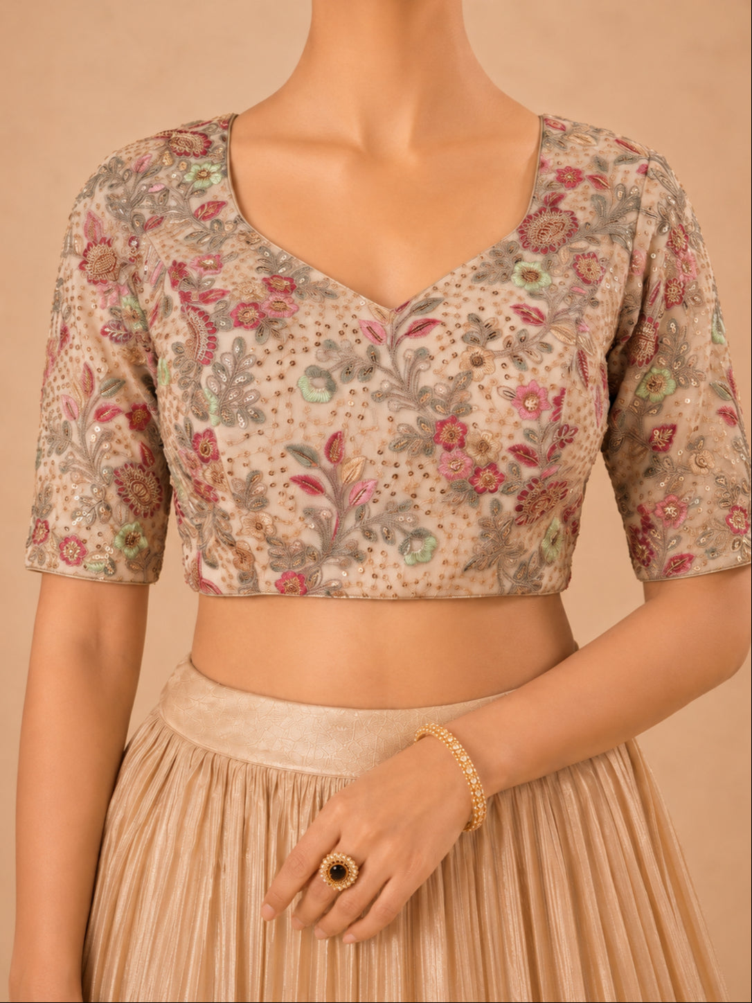 Festive Special Embroidered Blouse