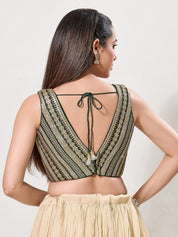 Designer Lace Zari Blouse