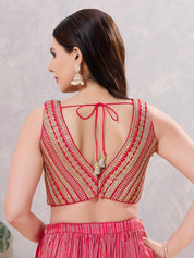 Designer Lace Zari Blouse