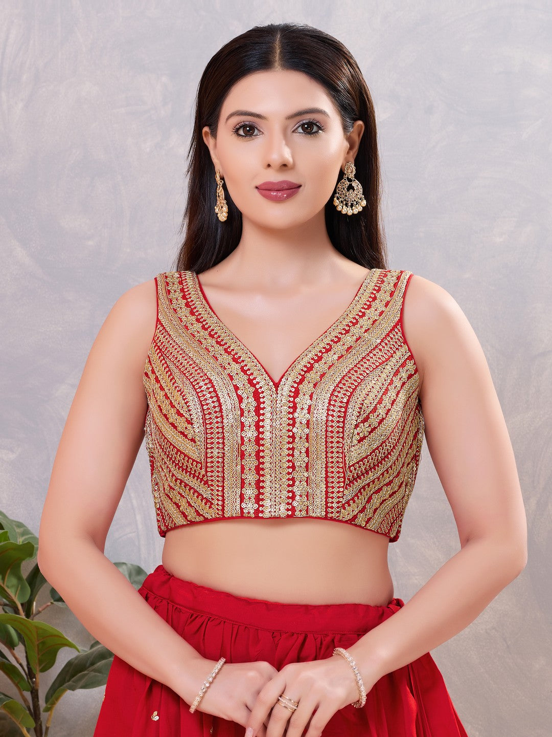 Designer Lace Zari Blouse