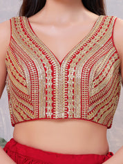 Designer Lace Zari Blouse