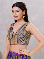 Designer Lace Zari Blouse