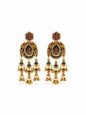 Venyora BHAGI Gold-Plated Drop Earrings
