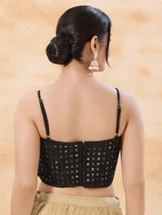 Cutwork Embroidered Katori Cut Corset