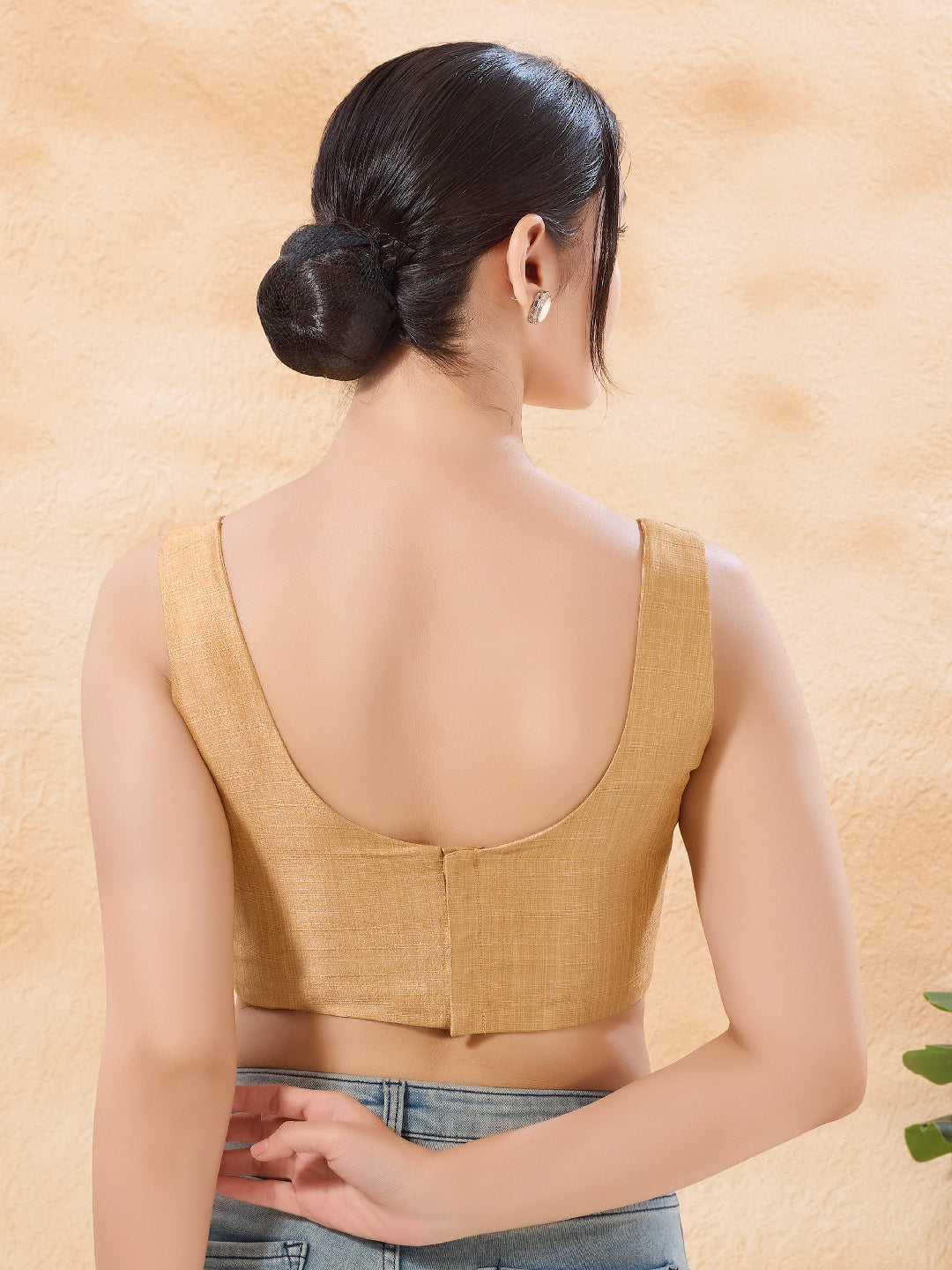 Vamas Mulbury Silk Round Neck Corset