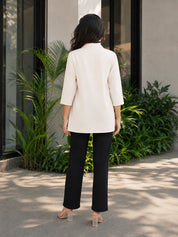 Elephant Cord Work Tunic in Cotton Flex