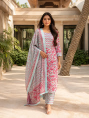 Comfortable cotton co ord set for women suitable for daily wear