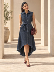 Denim dress