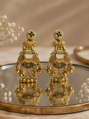 Venyora HASTI Gold-Plated Drop Earrings