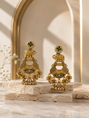 Venyora HASTI Gold-Plated Drop Earrings