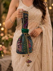 Bagology Red Raja Rani Potli