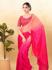 Wedding Wear Sequence Embroidery Heavy Work Blouse
