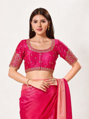 Designer Embroidered Sleeve With Neckline Wedding Special Blouse