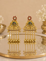Venyora KUNJAR Gold-Plated Drop Earrings