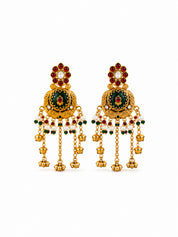 Venyora KUNJAR Gold-Plated Drop Earrings