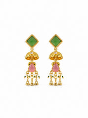 Venyora MOHOR Gold-Plated Drop Earrings