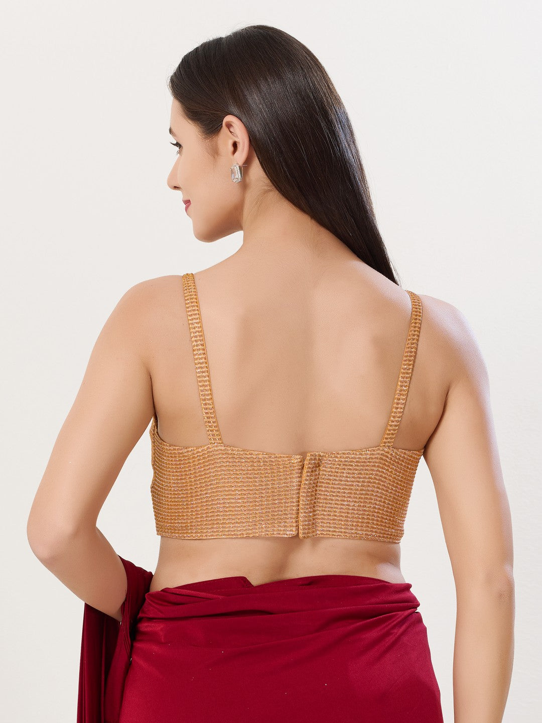 Vamas Shimmer Essential Strrapy Sleeveless Blouse