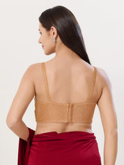 Vamas Shimmer Essential Strrapy Sleeveless Blouse