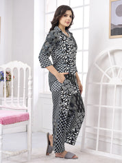 Black & White Patchwork Cotton Co-ord Set