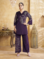 buy velvet co ord set