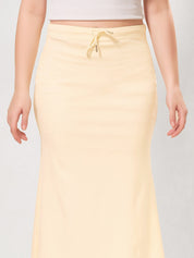 Vamas Heavy Quality Stretchable Mermaid Saree Shapewear – Cream