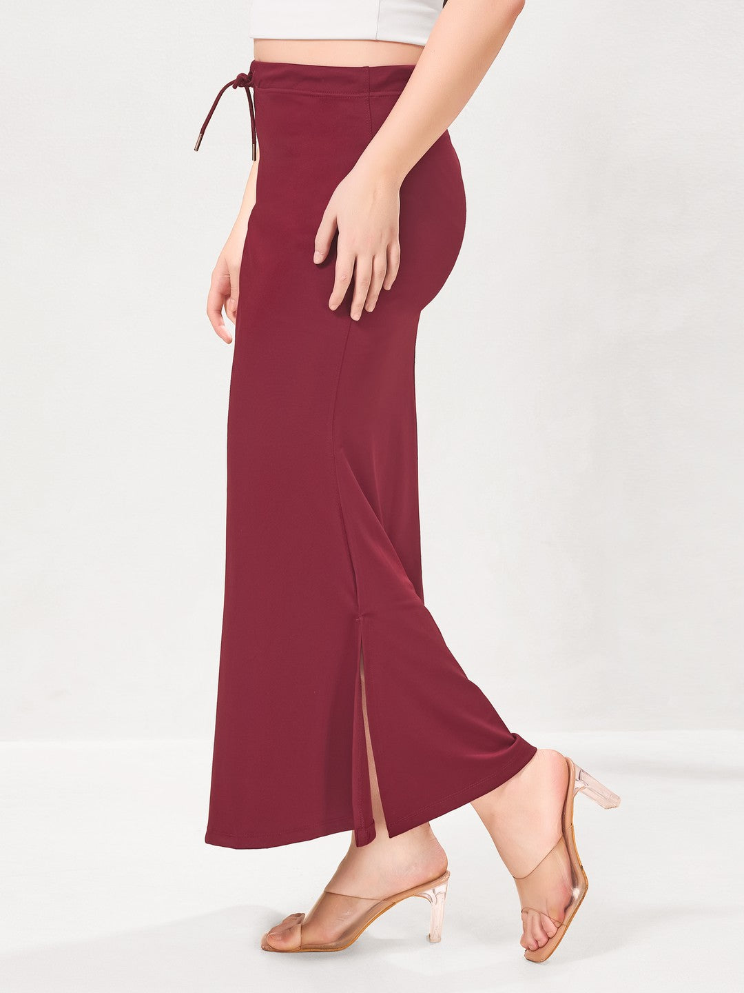 Vamas Heavy Quality Stretchable Mermaid Saree Shapewear – Maroon