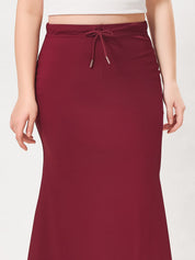 Vamas Heavy Quality Stretchable Mermaid Saree Shapewear – Maroon